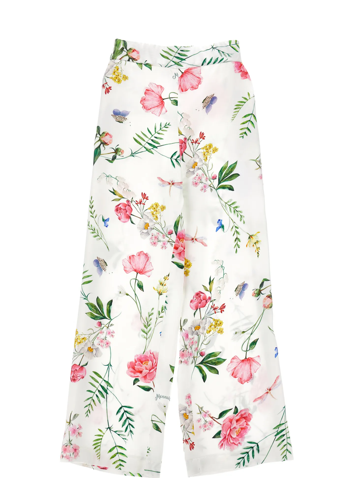 Pantaloni raso botanico