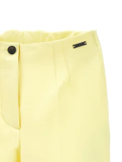 Pantaloni regular in crepe