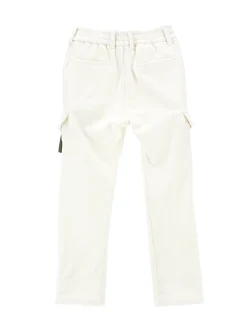 Pantaloni velluto modello cargo