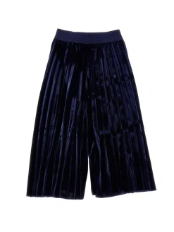 Pantaloni velluto pliss&eacute;