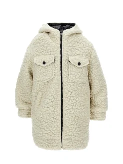 Parka maglia peluche