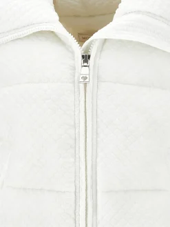 Piumino corto nylon goffrato