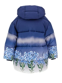 Piumino degrad&eacute; con fiori