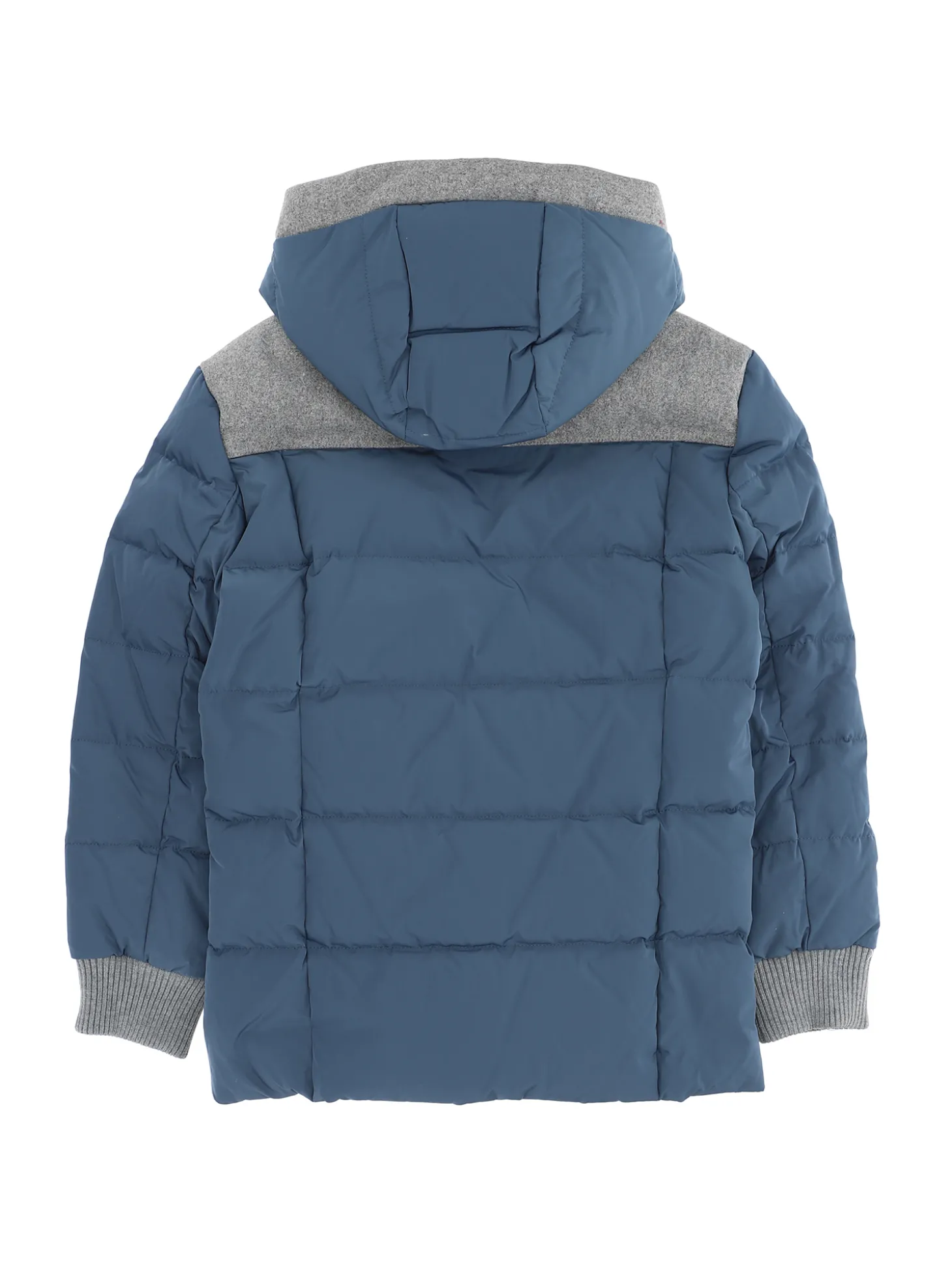 Piumino nylon bicolor