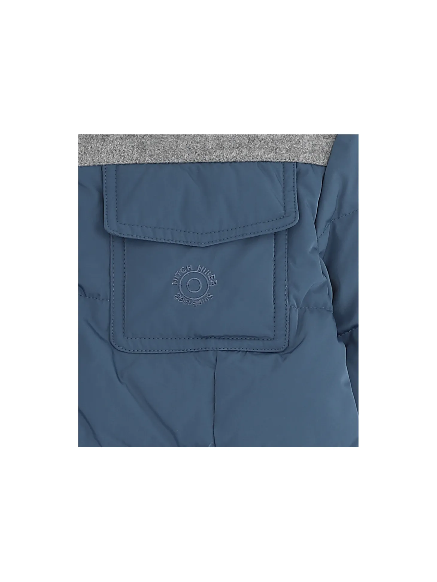 Piumino nylon bicolor