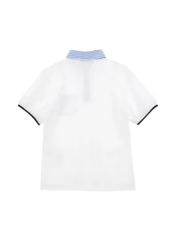 Polo piquet con dettagli bacchettina