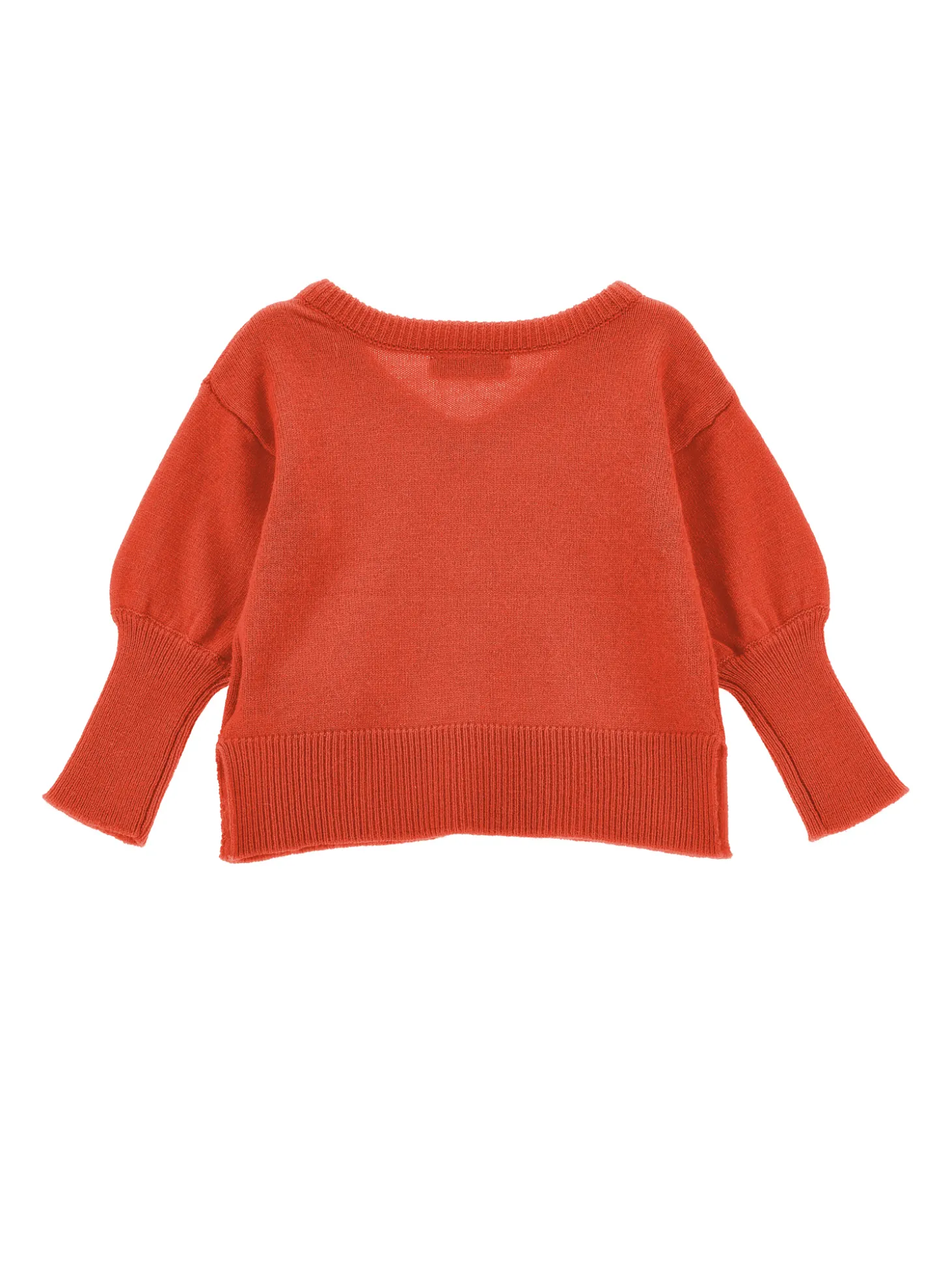 Pull con scollo sul retro