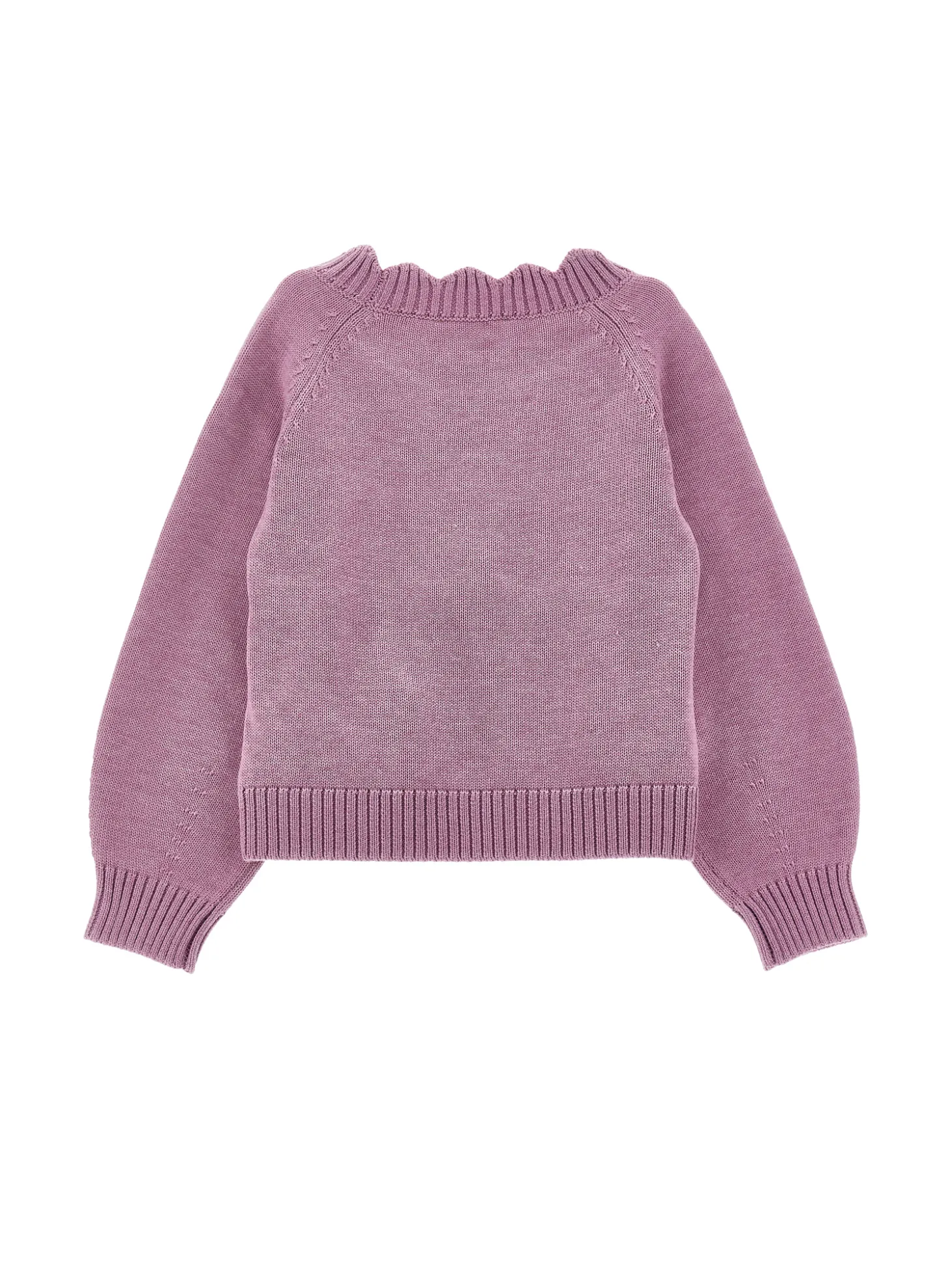 Pull con tulipani in tulle