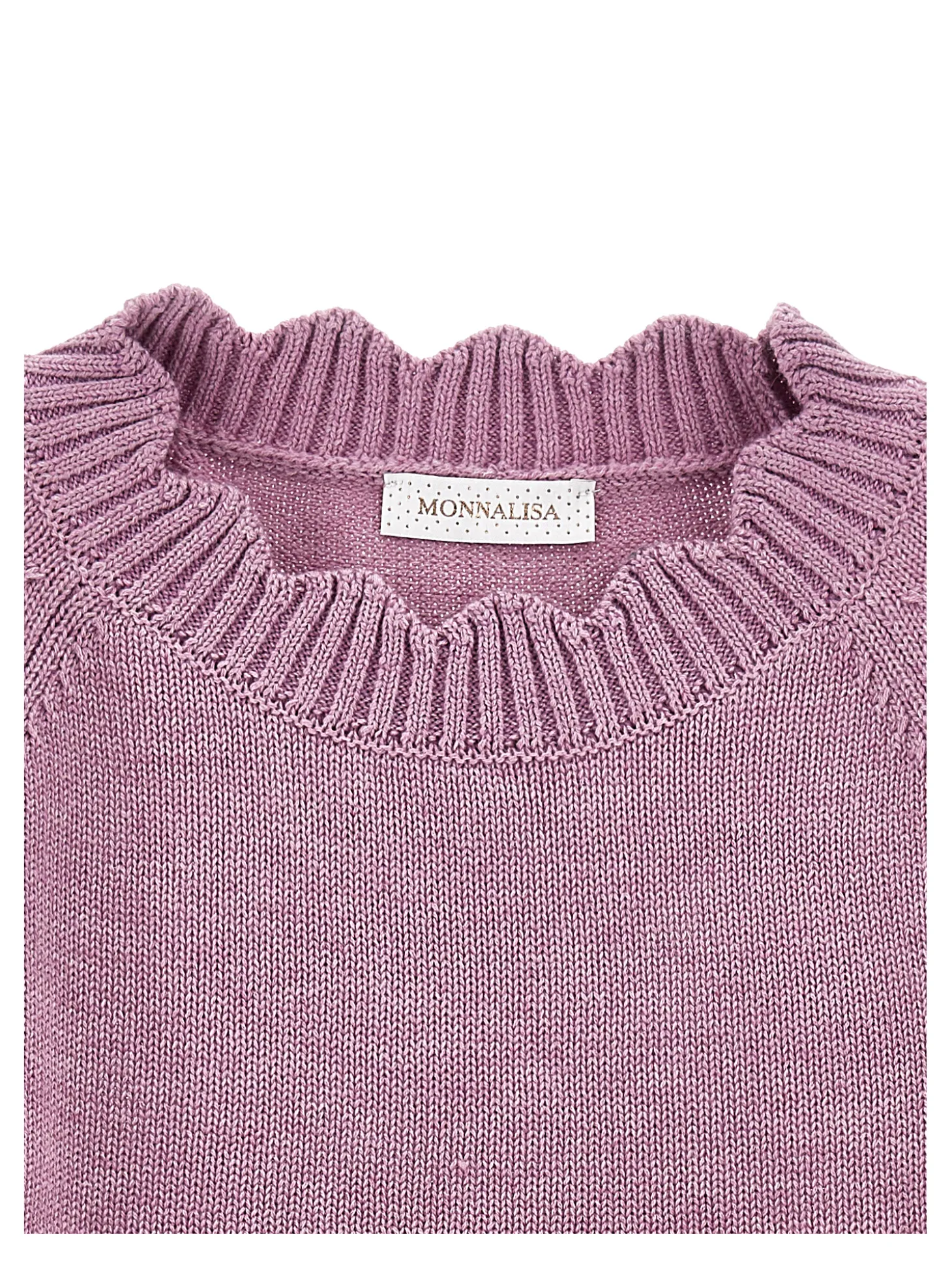 Pull con tulipani in tulle