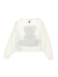 Pull jacquard con cachemire