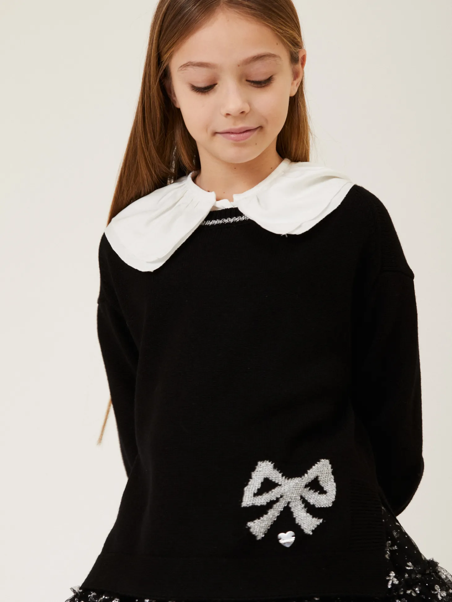 Pull misto lana lurex