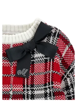 Pull misto lana tartan