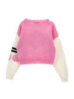 Pull supersoft a intarsio
