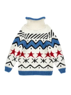 Pullover misto alpaca jacquard