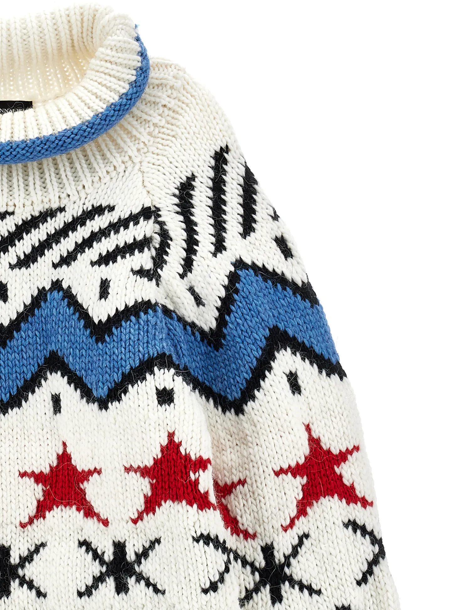 Pullover misto alpaca jacquard