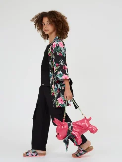 Puppy bag tessuto spalmato