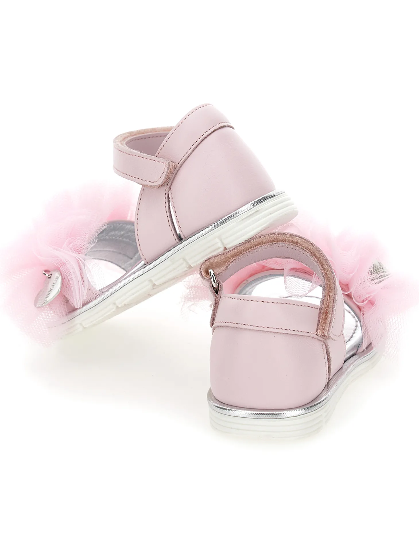 Sandaletti con tulle