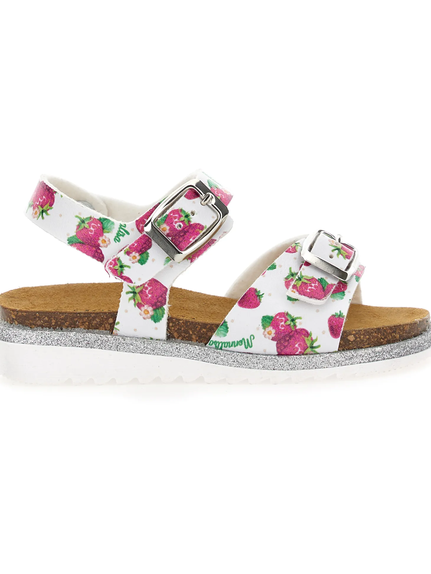 Sandaletti glitter fragoline