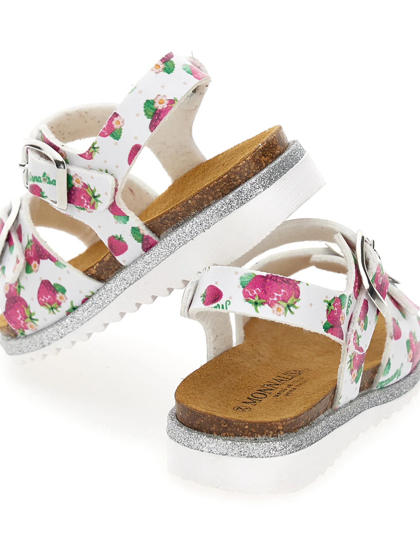 Sandaletti glitter fragoline