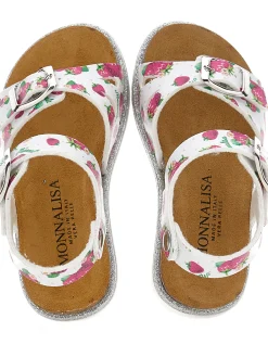 Sandaletti glitter fragoline