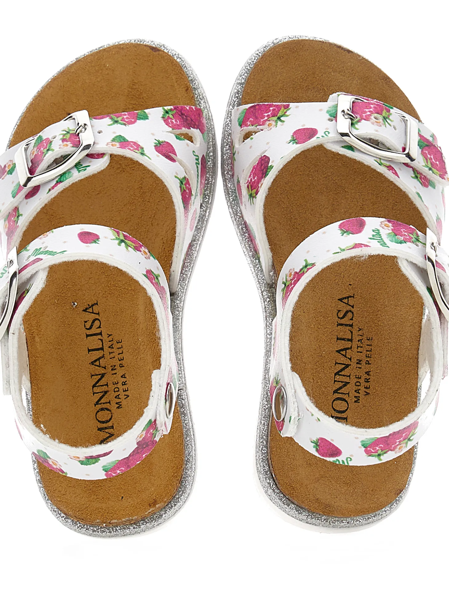 Sandaletti glitter fragoline