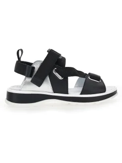 Sandali mix nappa vitello