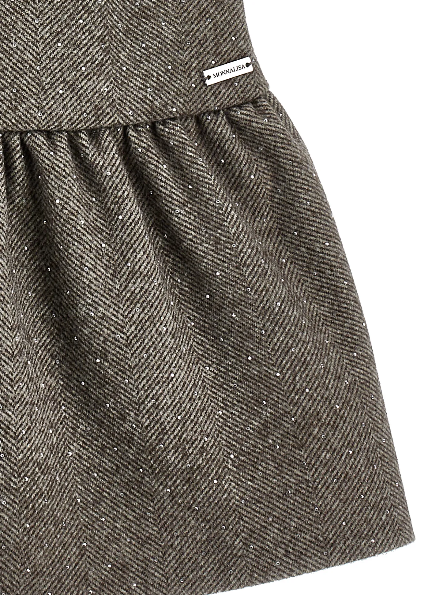 Scamiciato velour con strass