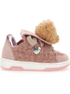 Scarpe tennis peluche con orsetto