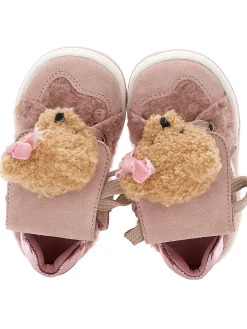 Scarpe tennis peluche con orsetto