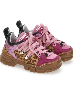 Scarponcini chunky animalier