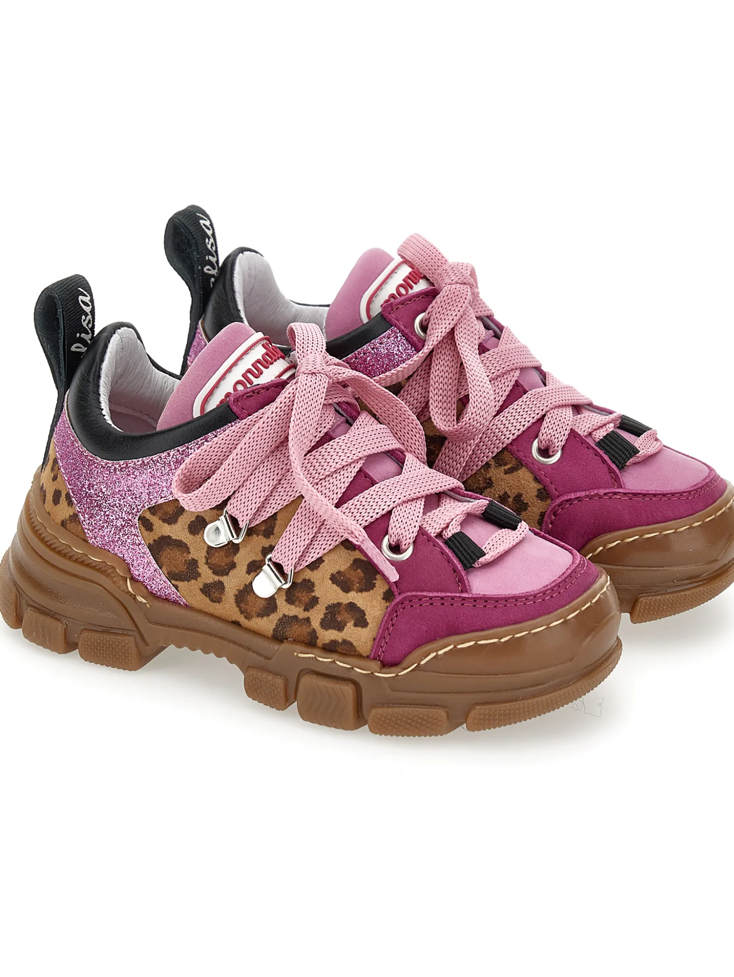 Scarponcini chunky animalier