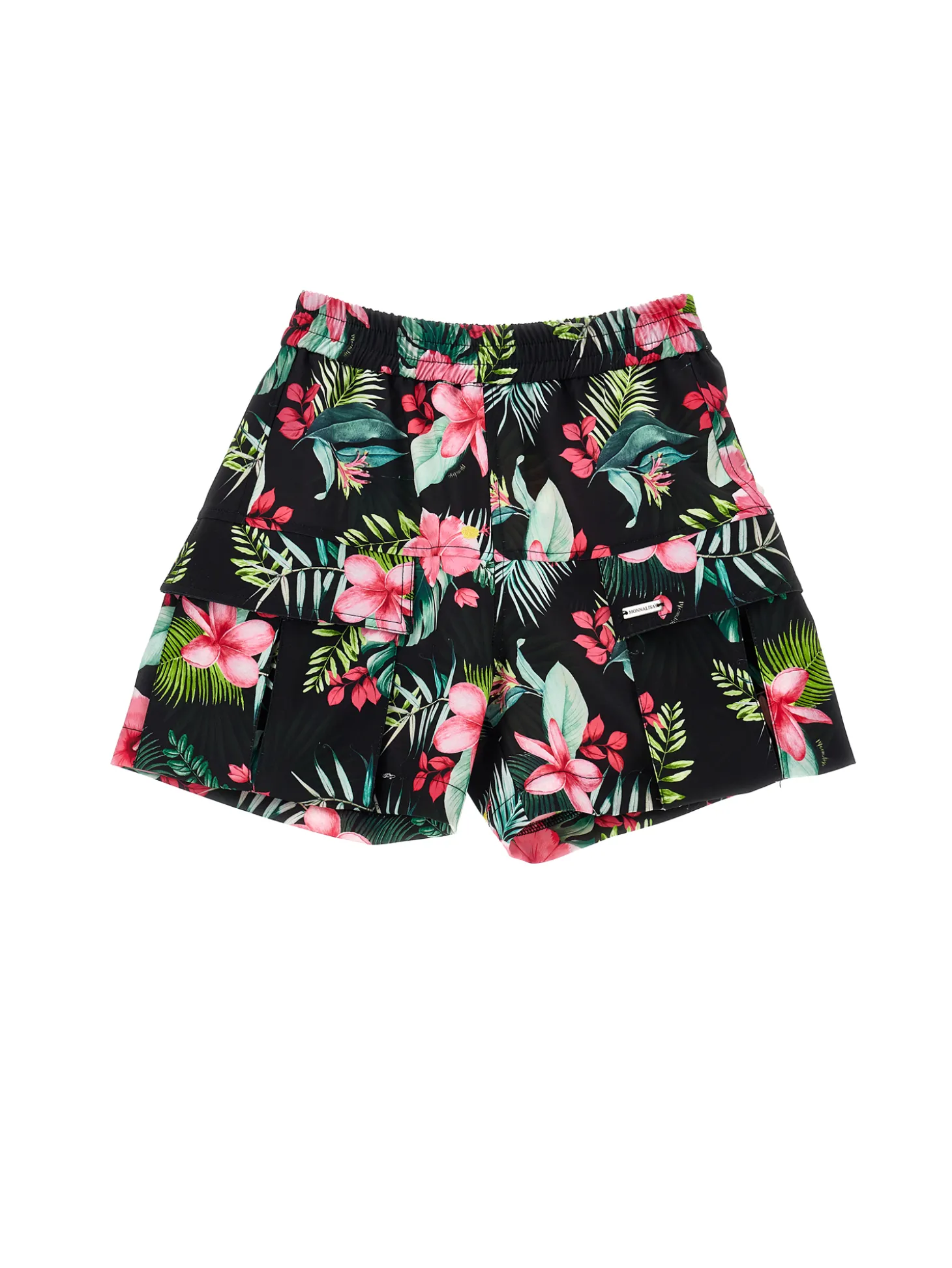 Shorts cady stampa jungle