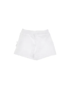 Shorts felpa con rouches