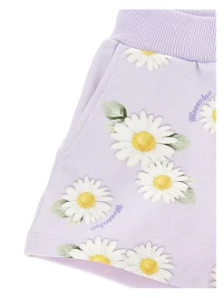 Shorts felpa margherite