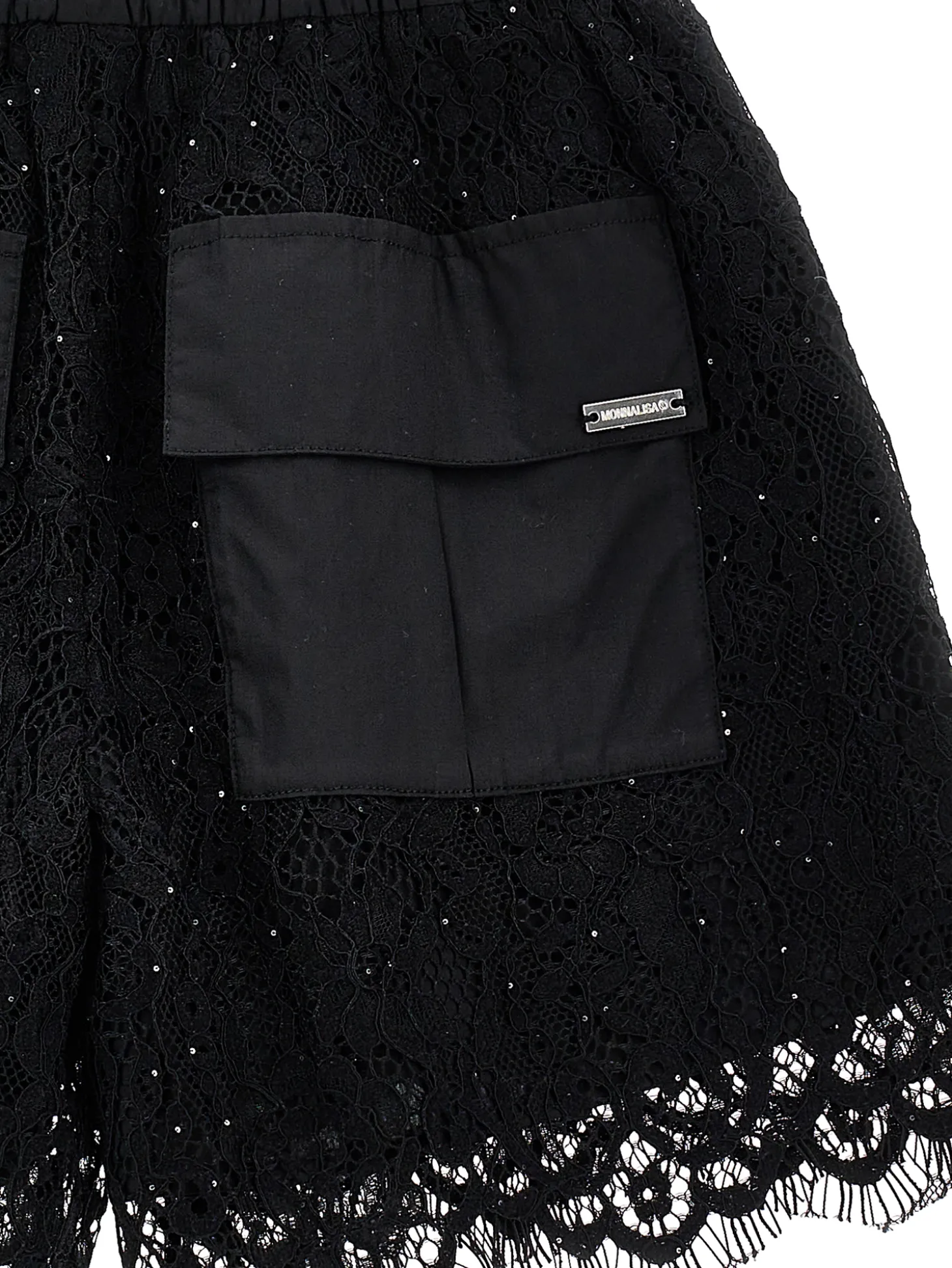Shorts in pizzo