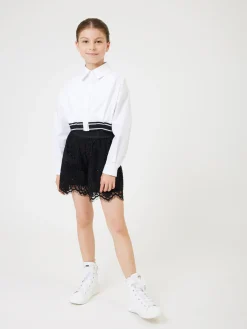 Shorts in pizzo