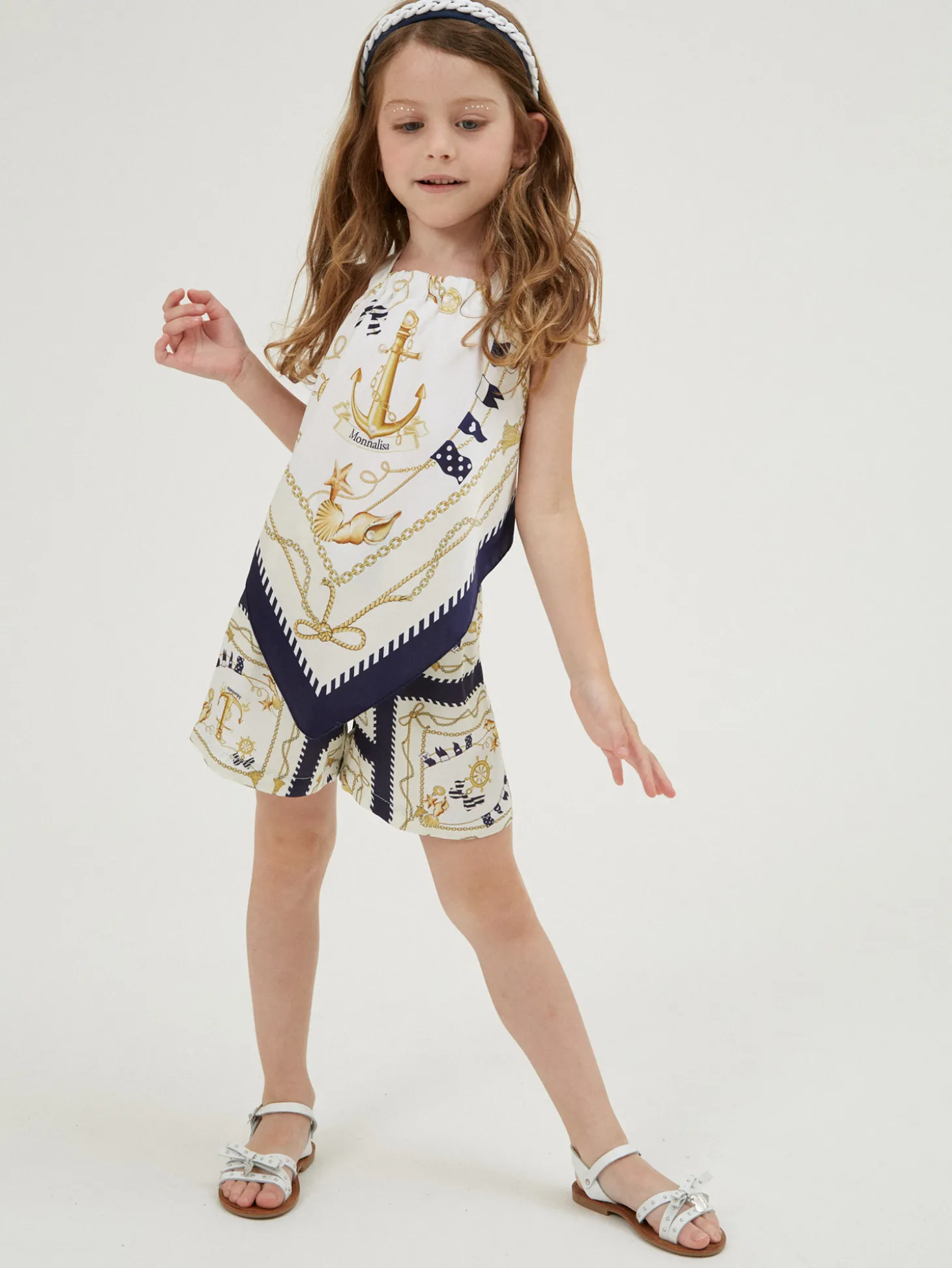 Shorts rasetto marinière