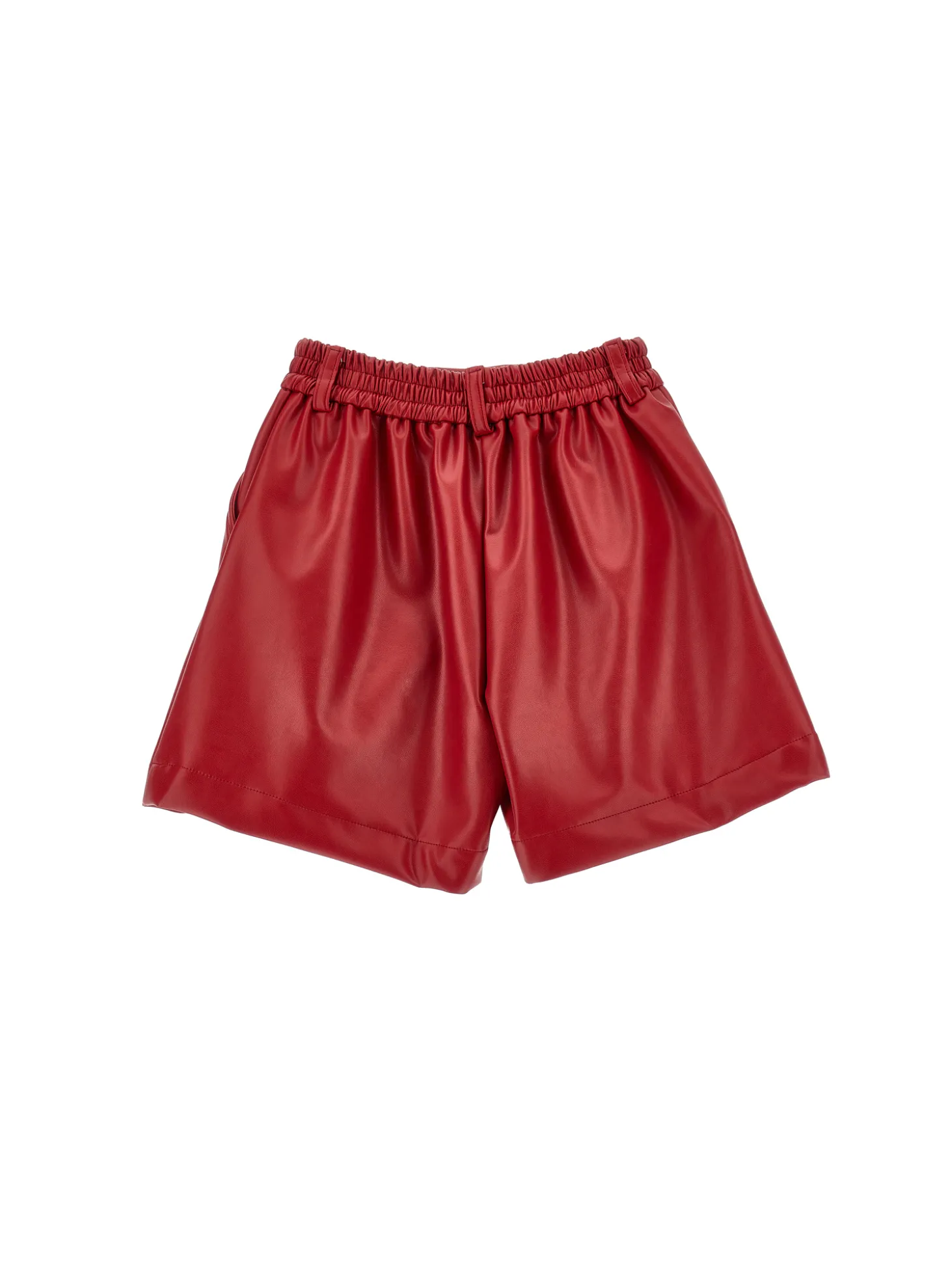 Shorts tessuto spalmato
