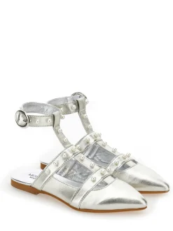 Slippers pelle laminata