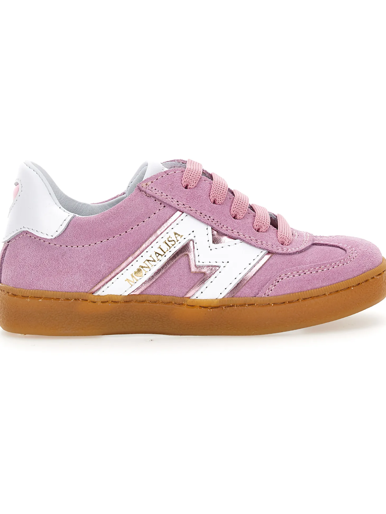 Sneakers crosta e nappa