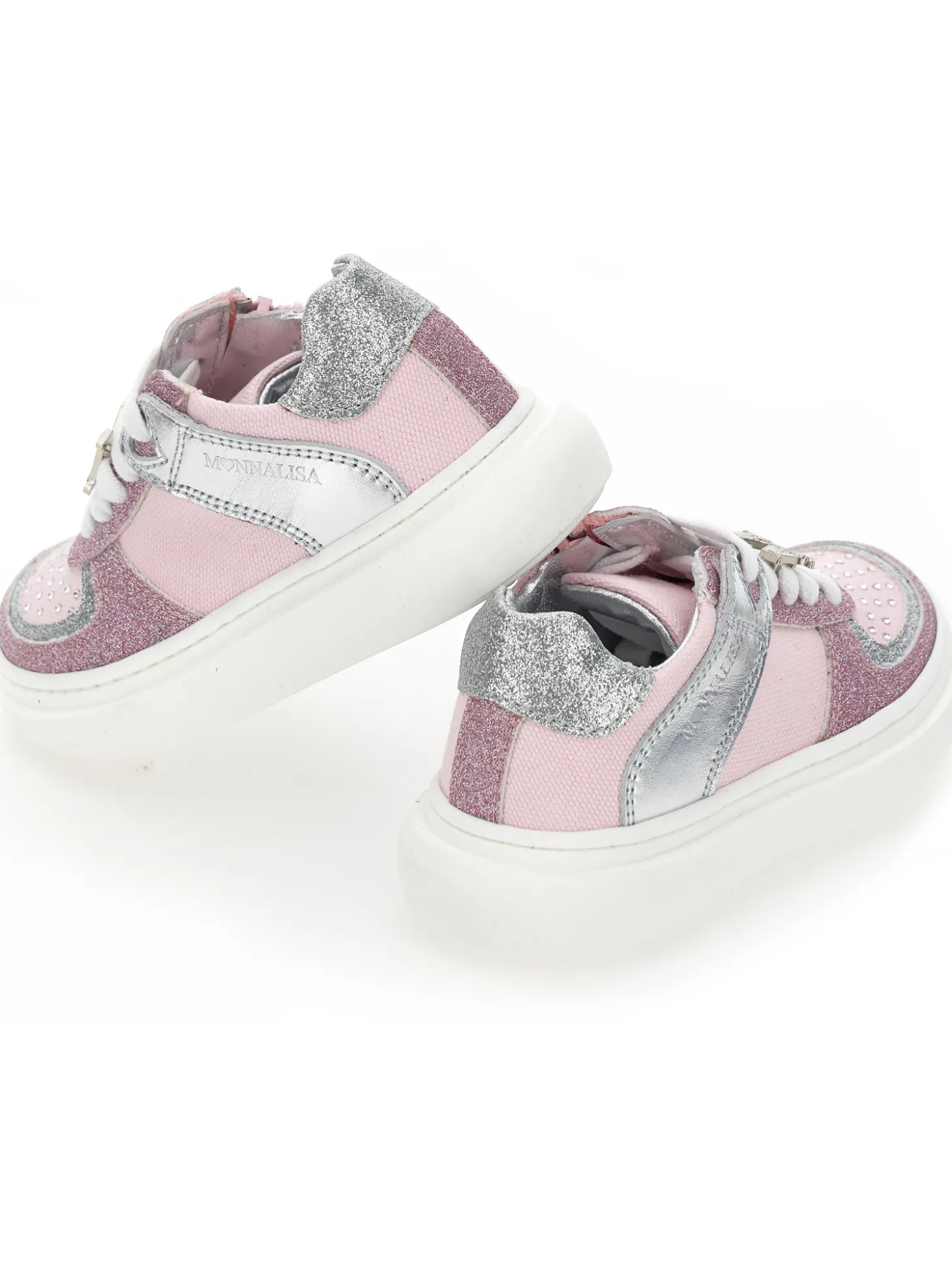 Sneakers glitterate denim