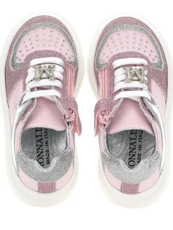 Sneakers glitterate denim
