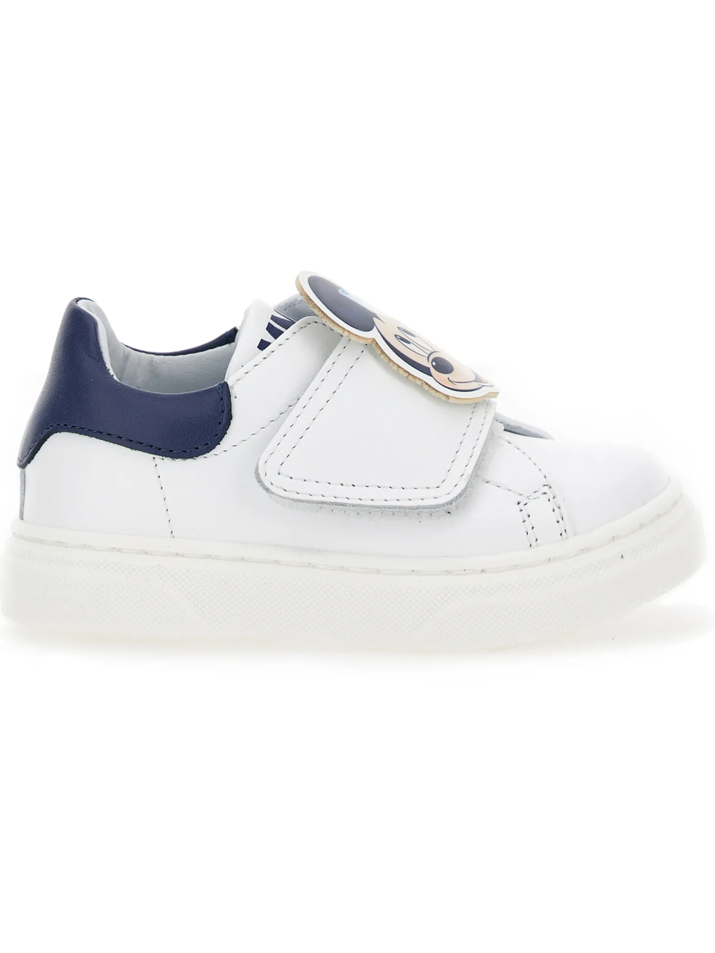 Sneakers pelle con Mickey