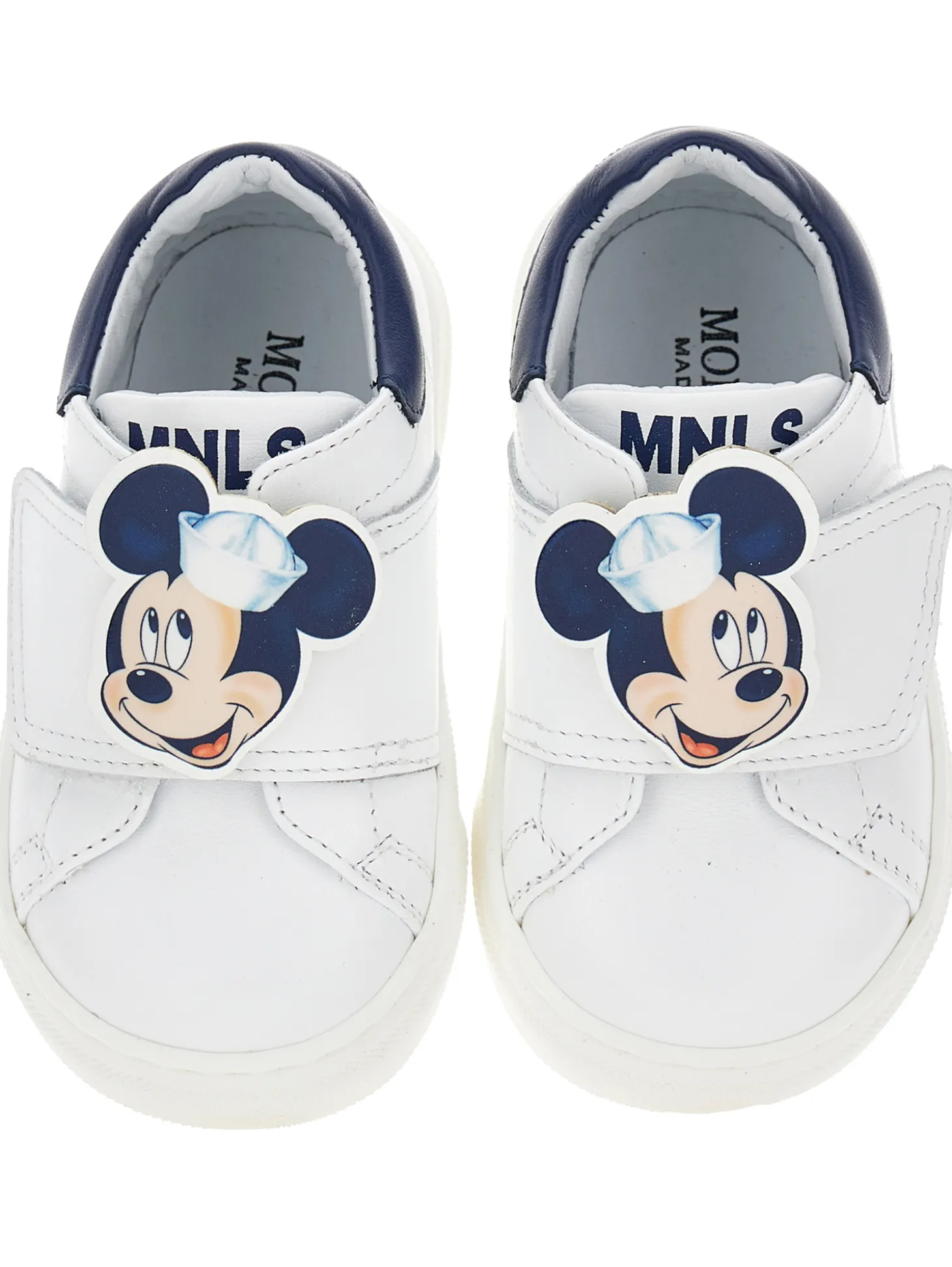 Sneakers pelle con Mickey
