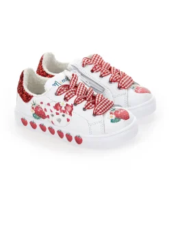 Sneakers stampa fragole
