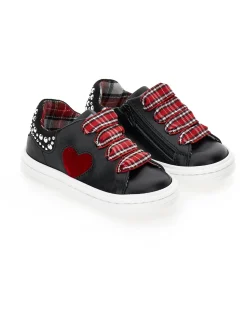 Sneakers vitello tartan