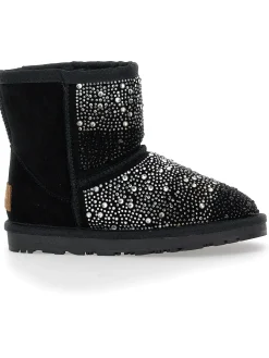 Stivale crosta con strass