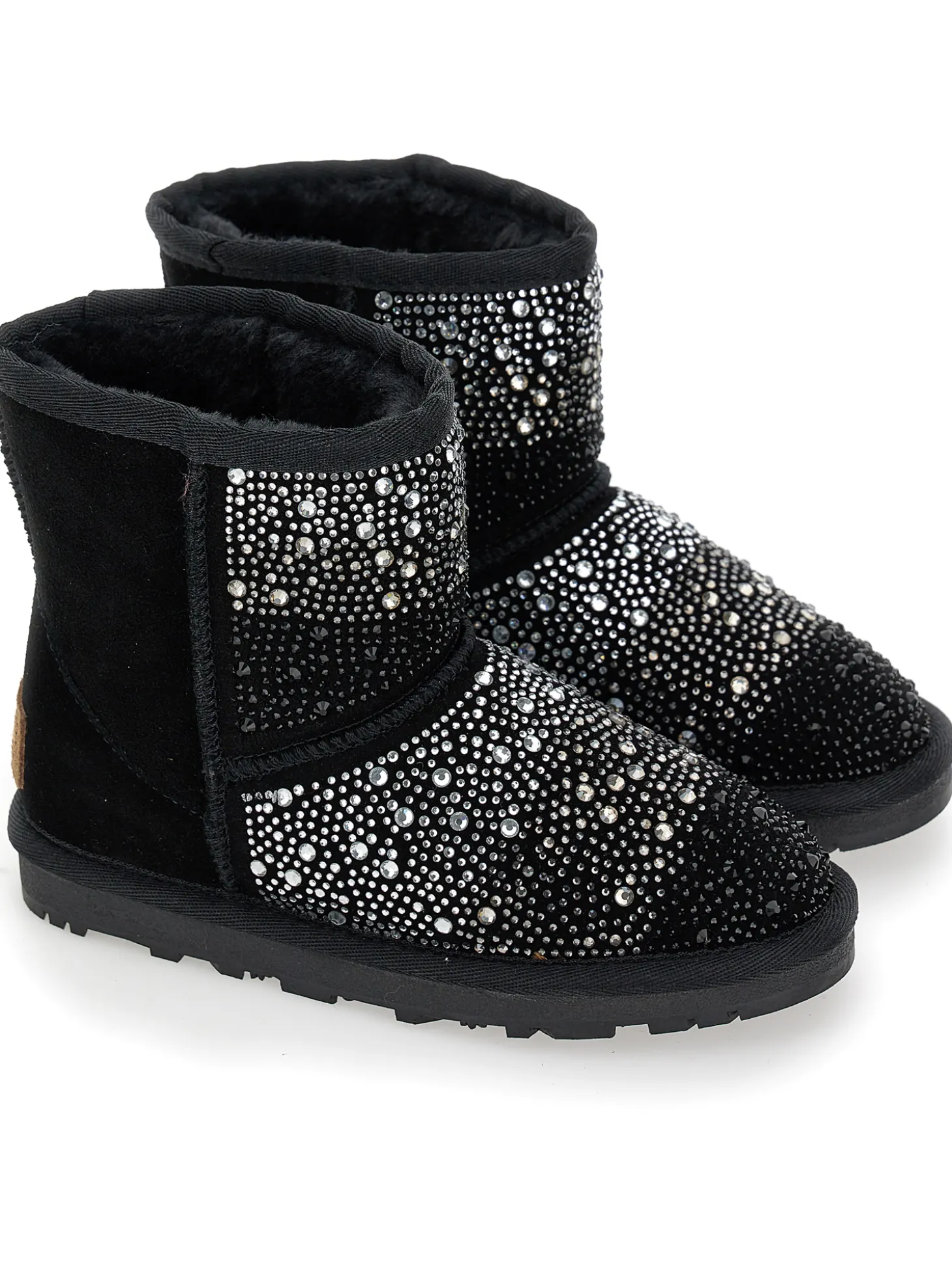Stivale crosta con strass
