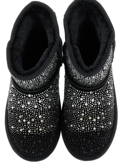 Stivale crosta con strass