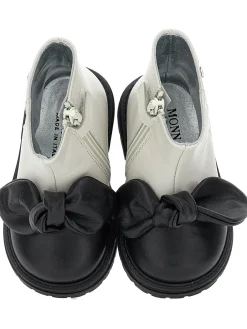Stivaletto pelle bicolor